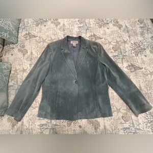 Alfani Petite Women’s Suede Blazer